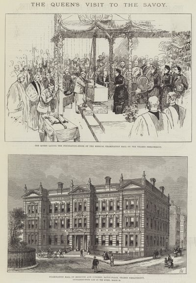 La visita de la Reina al Savoy de Frank Watkins